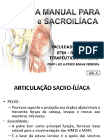 Artculação sacro-ilíaca e tratamento de disfunções