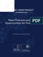 News Podcasts Growing Rapidly but Monetization Remains a Challenge