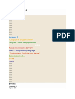 Historia de C y C++