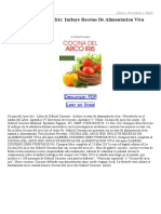 Cocina Del Arco Iris Incluye Recetas de Alimentacion Viva PDF