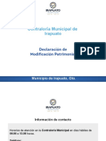 Declaración anual municipio