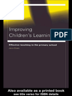 (Joan Dean) Improving Children's Learning Effecti (BookFi) PDF