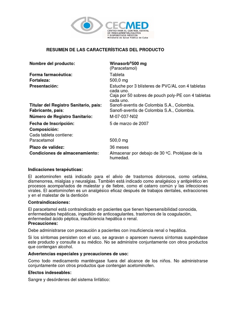 m07037n02 Winasorb-Tab | PDF | Rtt | Drogas