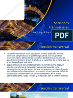 Secciones Transversales