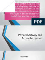 Physical Activity and Active Recreation