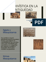 Archivística en La Antiguedad