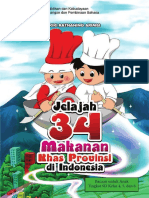 Jelajah 34 Makanan Khas Provinsi Di Indonesia-Agustus - 1 PDF