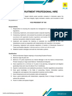 Pengumuman Rekrutmen Prohire VP Pengelolaan Pajak PDF