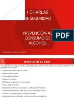 Charlas de Seguridad Prevencion Al Consumo de Alcohol PDF