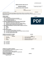 Prueba Segundo Parcial Bgu.