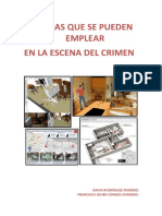 Técnicas Que Se Pueden Emplear en La Escena Del Crimen.