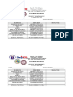 Clerance SHS 1ST Quarter