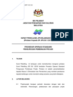 Surat Pekeliling JPS Bil.5 2018 SOP Pengurusan Pembinaan Projek (Pindaan 1) PDF