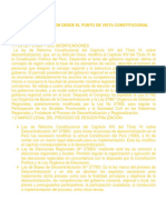 DESCENTRALIZACION DESDE EL PUNTO DE VISTA CONSTITUCIONAL