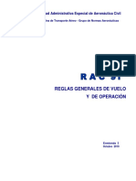 RAC 91 - Reglas Generales de Vuelo y Operación Enmienda 3 Octubre 2019 PDF