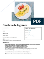 Omeleta de legumes