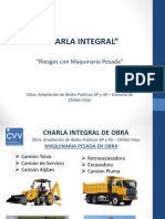 Charla Integral - Riesgos con Maquinaria Pesada.ppt