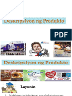 Deskripsyon NG Produkto