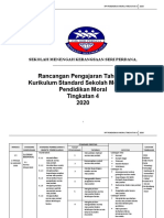 RPT 2020 PENDIDIKAN MORAL TINGKATAN 4