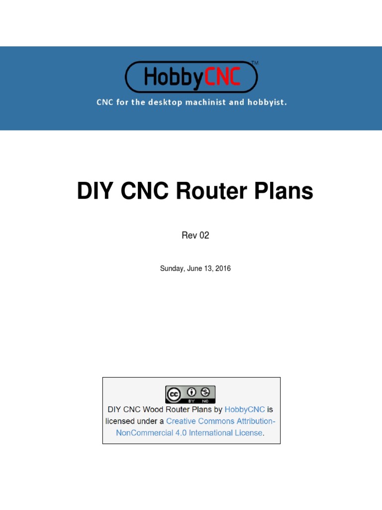 DIY CNC Router Plans and Guide | PDF | Home & Garden | Computers