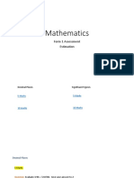 Mathematics PP Assessment Game