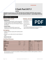 TDS - Brake and Clutch Fluid DOT 3