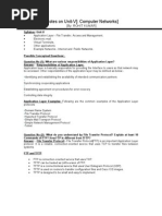 Notes On Computer Networks Unit5