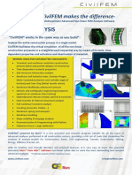 CivilFEM by Marc Seismic Analysis