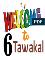 welcome 6 tawakal