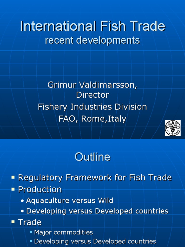 International Fish Trade | PDF | Dumping (Pricing Policy) | World Trade ...