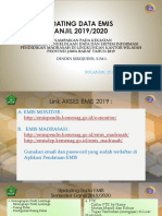 UPDATING DATA EMIS KABUPATEN SUKABUMI GANJIL 2019 2020.pptx