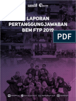 Laporan Pertanggungjawaban BEM FTP 2019 PDF