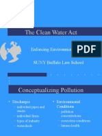 The Clean Water Act: Enforcing Environmental Law SUNY Buffalo Law School