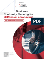 Guide On Business Continuity Planning For Wuhan Coronavirus PDF