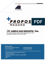 Proposal Magang PT. ANEKA GAS INDUSTRI, TBK
