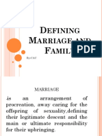 ucsp Defining Marriage and Family