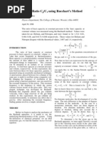 Ebook Article CP-CV Ratio For Air-Experimental Values