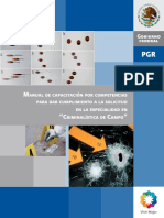 Manual Criminalística de Campo PDF
