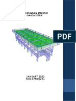 Desain Struktur Gardu Listrik