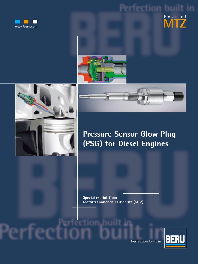 Pressure Sensor Glow Plug | PDF