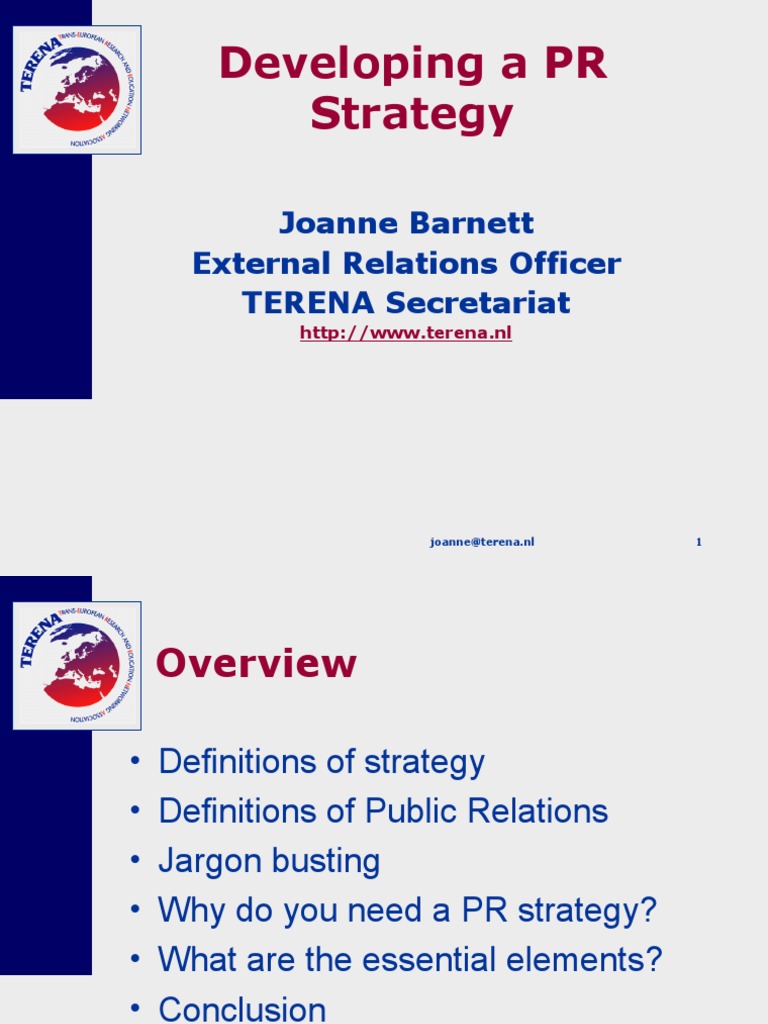 Essential PR Strategy Development Guide | PDF | Public Relations ...