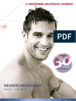 Verlagsprogramm Bruno Gmünder Januar - Juni 2011