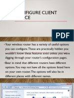 Configure Client