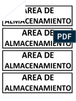 Area de Almacenamiento