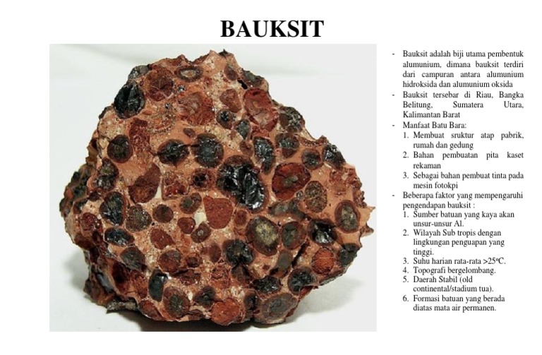 Pengertian dan Manfaat Bauksit | PDF