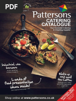 Pattersons Horeca Catalog 18 Pdf Pdf