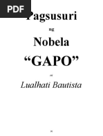 Download Pagsusuri Ng Nobela Gapo ni Lualhati Bautista by simplyhue SN44756593 doc pdf