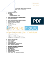 Ba Online Training 1 PDF