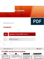 Huawei MIMO Solution PDF