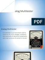 Analog and Digital Multitester